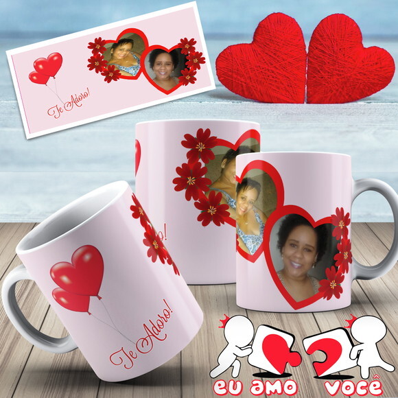 Caneca Personalizada para Namorados c\ sua foto+caixinha #5