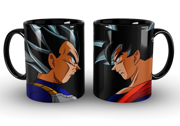 Caneca Personalizada Preta Dragon Ball Z Super #1!!