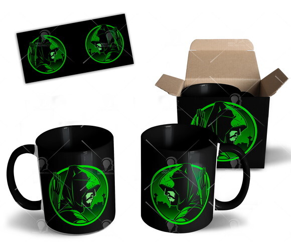 Caneca Personalizada Série Arrow Netflix - Mod 001