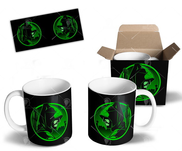 Caneca Personalizada Série Arrow Netflix - Mod 002