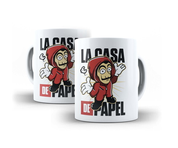 Caneca Personalizada Série La Casa De Papel #01