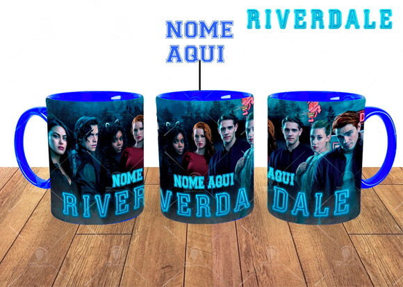 Caneca Personalizada Série Riverdale com Nome