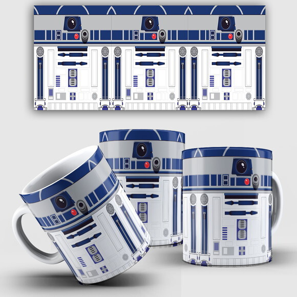 Caneca Personalizada Star Wars R2d2 + Caixinha