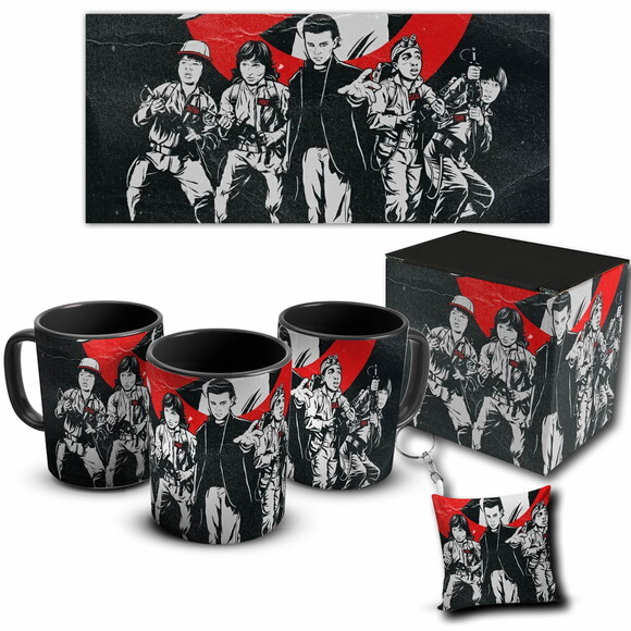 Caneca Personalizada Stranger Things + Kit #12