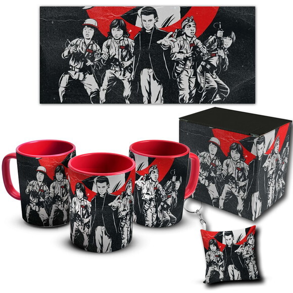 Caneca Personalizada Stranger Things + Kit #12