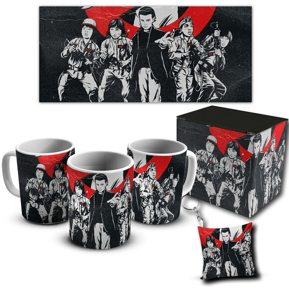 Caneca Personalizada Stranger Things + Kit #12.2