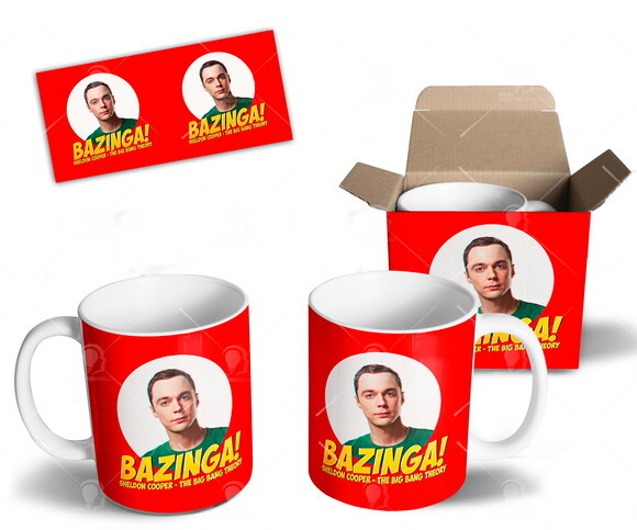 Caneca Personalizada The Big Bang Theory - Mod 001