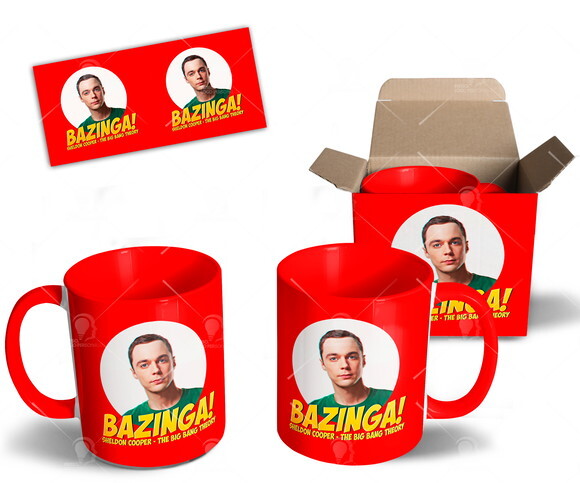 Caneca Personalizada The Big Bang Theory - Mod 002