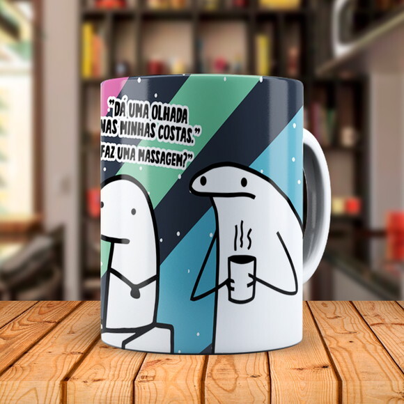 Caneca Personalizado Flork Profissão Fisioterapia com Nome