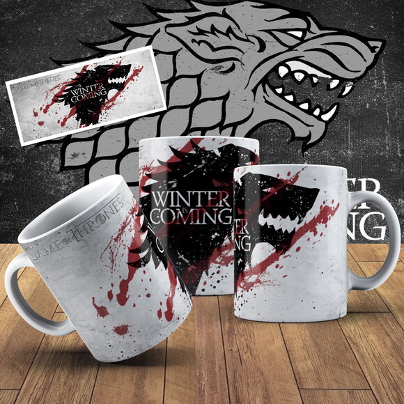 Caneca porcelana personalizada Game of Thrones #6