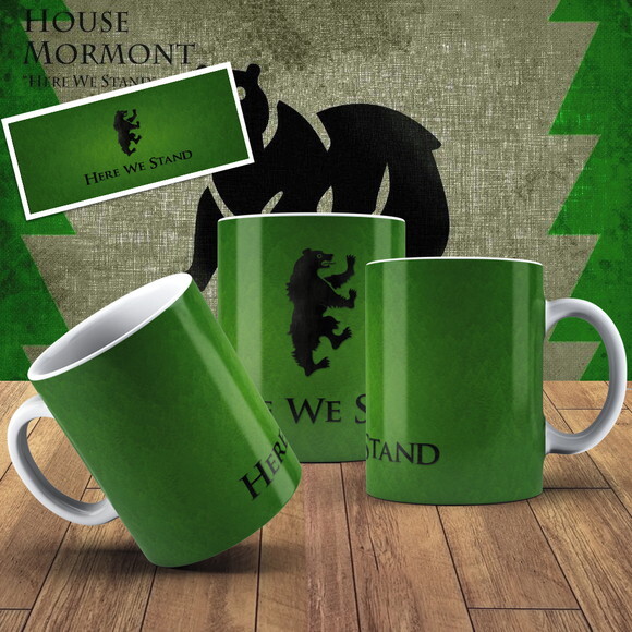 Caneca porcelana personalizada Game of Thrones +Cx #15