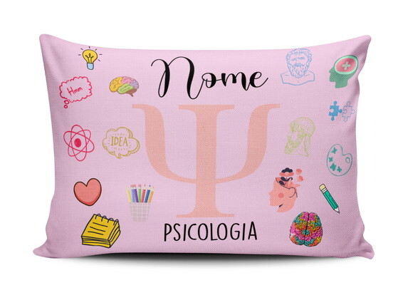 Caneca Profissão Psicologia + Kit Agenda com Nome