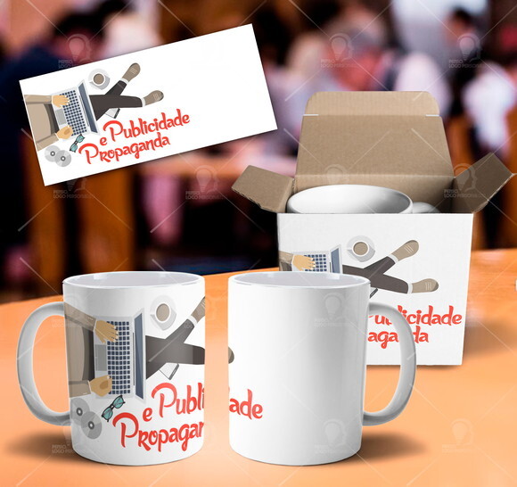 Caneca Profissão Publicidade e Propaganda + Caixinha