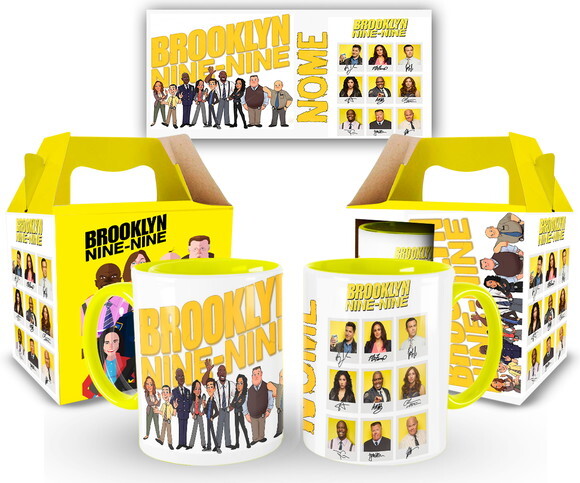 Caneca Série Brooklyn Nine Nine com Nome + Caixinha