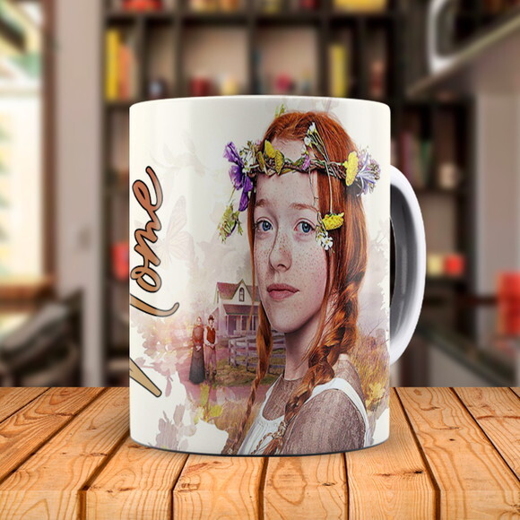 Caneca Série Anne With An e com Nome Personalizado