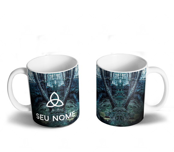 Caneca Série Dark Trinqueta Personalizada com Nome