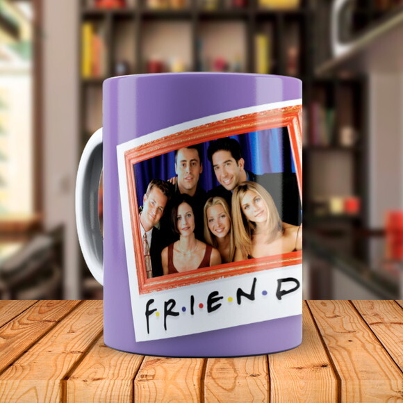 Caneca Série Friends com Nome Personalizado