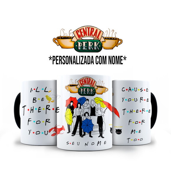 Caneca Série Friends Personalizado com Nome