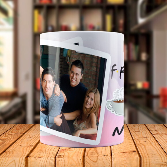 Caneca Série Friends Personalize com Nome
