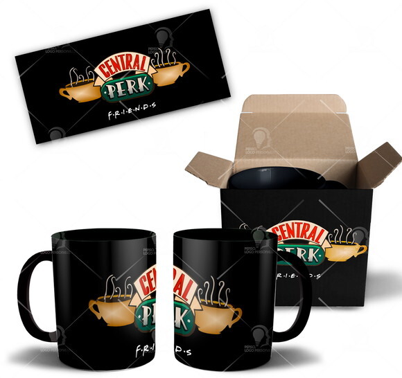 Caneca Série Friends Seriado+ caixinha personalizada Mod 004