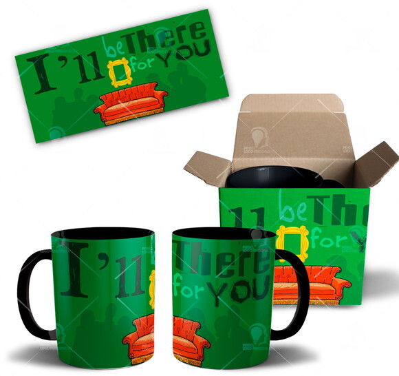 Caneca Série Friends Seriado+ caixinha personalizada Mod 009