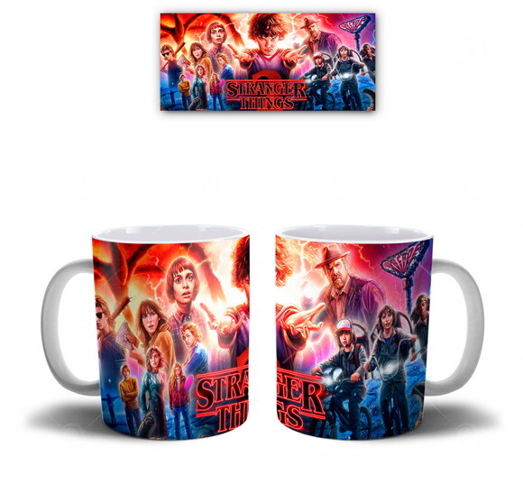 Caneca Série Stranger Things 2 temporada