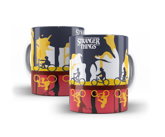 Caneca Série Stranger Things Mundo Invertido