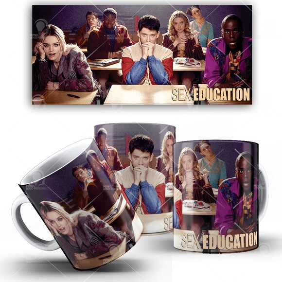 Caneca Sex Education Série Netflix + Caixinha MOD 003