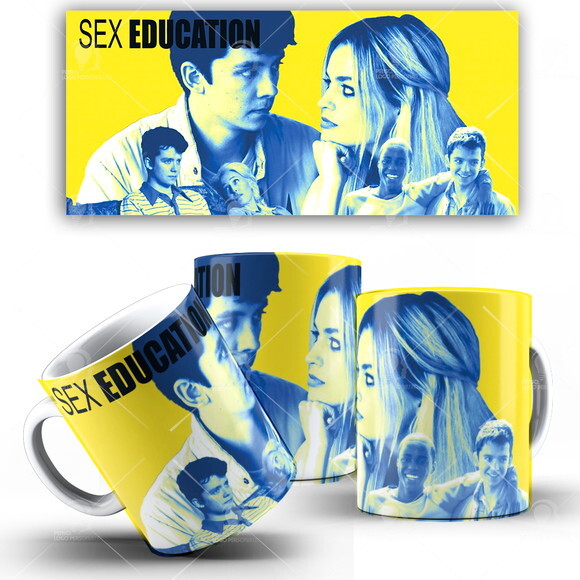 Caneca Sex Education Série Netflix + Caixinha MOD 002