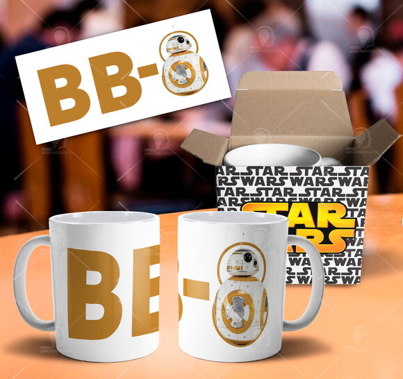 Caneca Star Wars BB-8 + Caixinha Personalizada