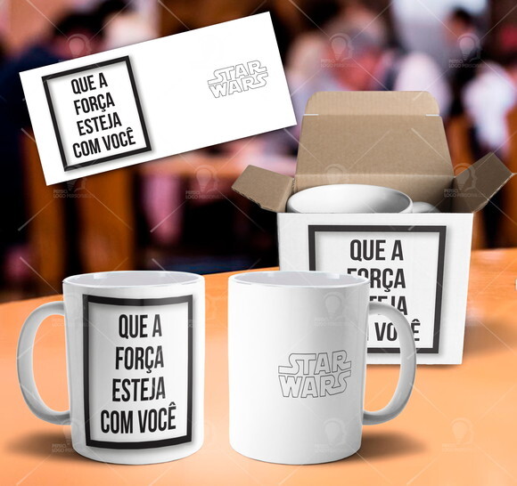 Caneca Star Wars + Caixinha personalizada Mod 003