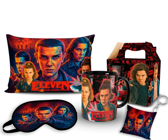 Caneca Stranger Things Eleven + Kit Personalizado com Nome