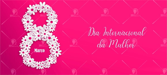 Kit 10 Canecas - Dia Internacional da Mulher 8 de Março