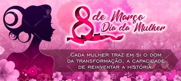 Kit 10 Canecas - Dia Internacional da Mulher 8 de Março