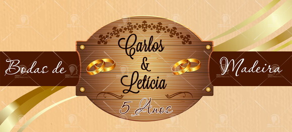 Kit 2 Canecas Mágica Bodas de Madeira + Caixinha