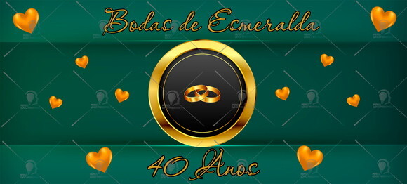 Kit 2 Canecas Mágicas Bodas de Esmeralda + Caixinha