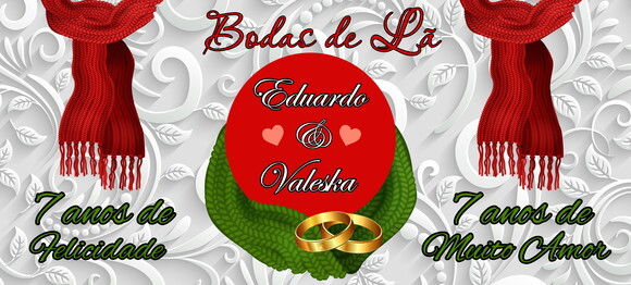 Kit 2 Canecas Mágicas Bodas de Lã + Caixinha