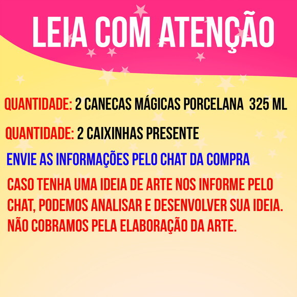 Kit 2 Canecas Mágicas Dindo e Dinda Batizado - Mod 006