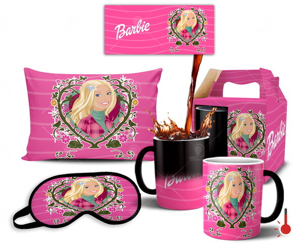Kit Mágico personalizado Boneca Barbie - Mod 001