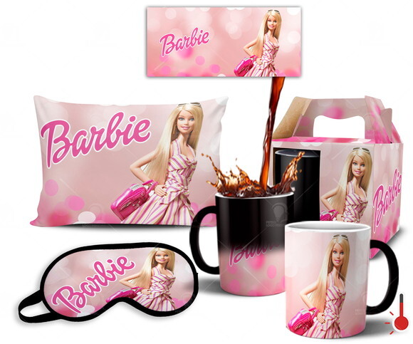 Kit Mágico personalizado Boneca Barbie - Mod 005