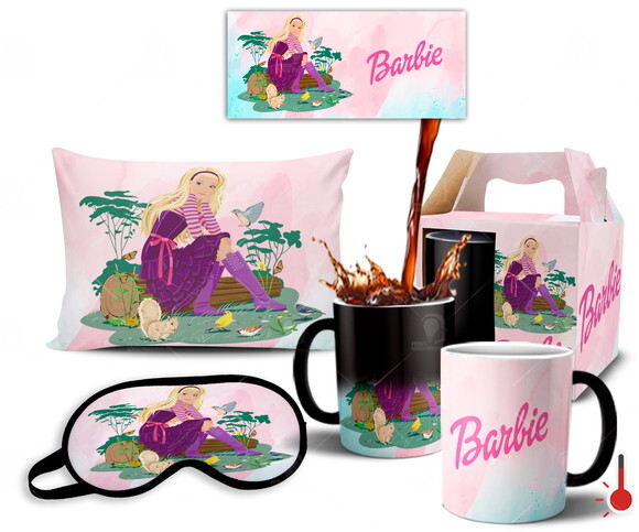 Kit Mágico personalizado Boneca Barbie - Mod 002