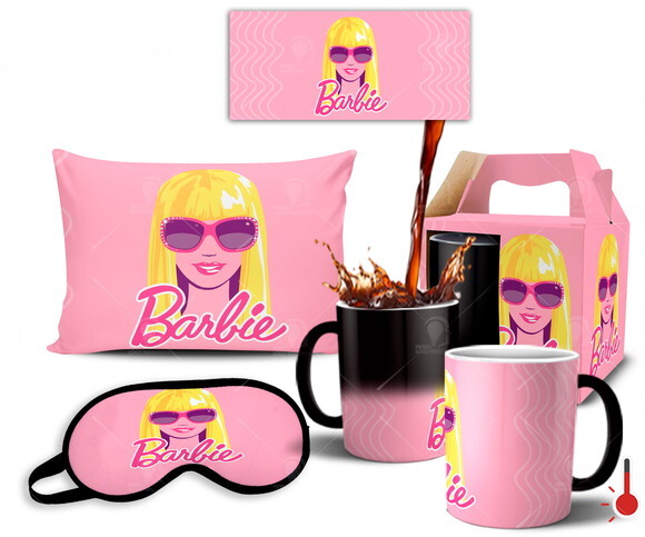 Kit Mágico personalizado Boneca Barbie - Mod 006