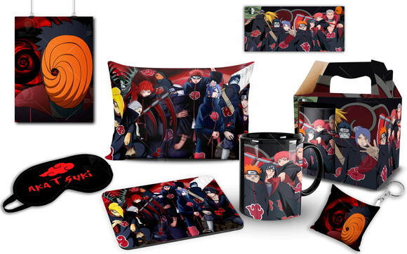 Kit personalizado Akatsuki Naruto Shippuden Mod 002