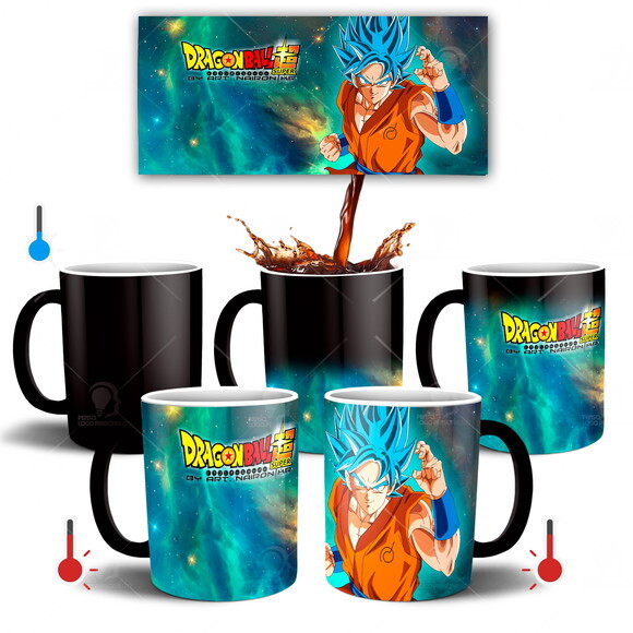 Kit Personalizado Anime Dragon Ball Super Goku SSJ deus