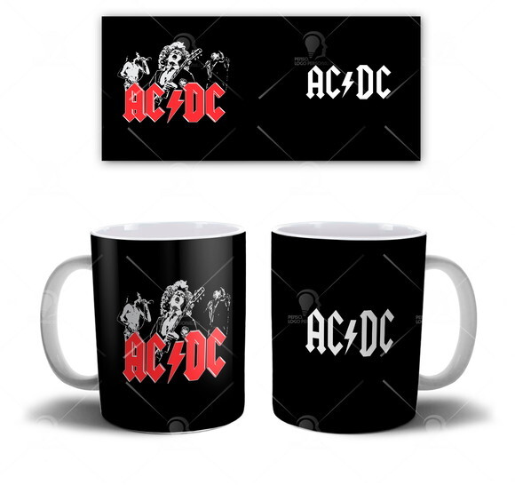 Kit Personalizado Banda ACDC Rock ac/dc- Mod 003