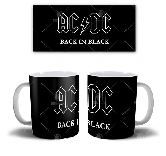 Kit Personalizado Banda ACDC Rock ac/dc- Mod 002
