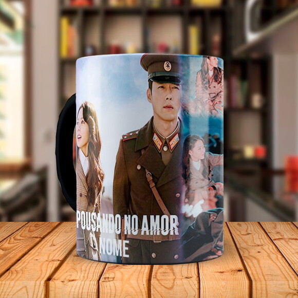 Kit Personalizado Dorama Pousando no Amor com Nome