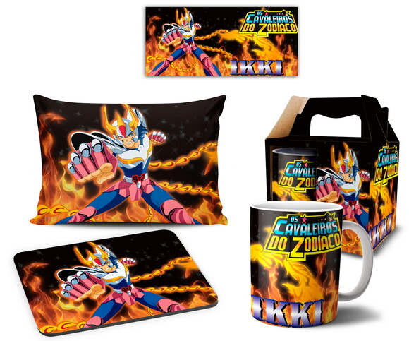 Kit Personalizado Ikki de Fênix Cavaleiros do Zodíaco