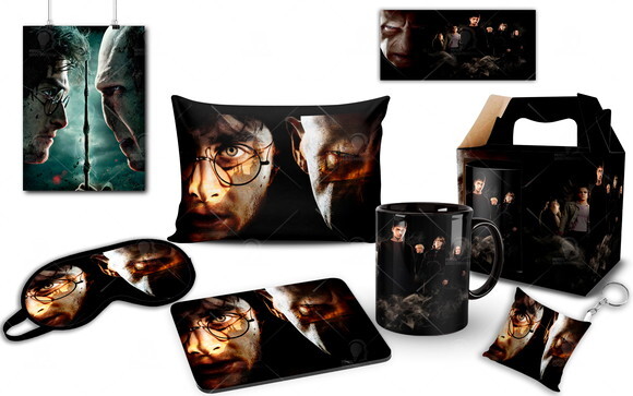 Kit personalizado Harry Potter vs Voldemort