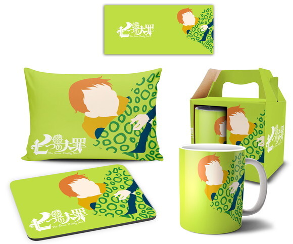 Kit Personalizado King Nanatsu no Taizai 7 pecados